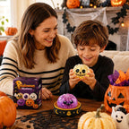 🎃 Halloween Dumpling Squeeze Squishy Toy Blind Boxes