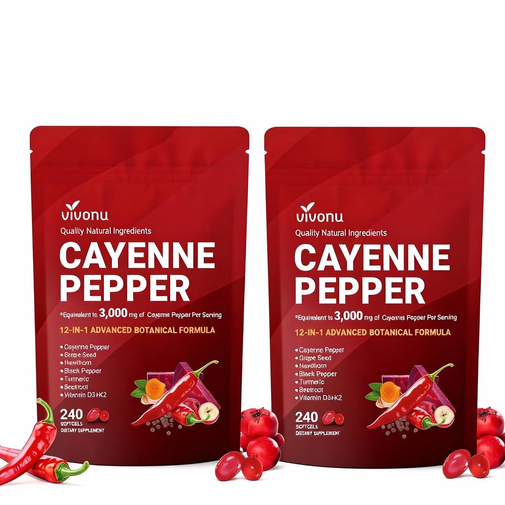 Cayenne Pepper Softgels Supplement