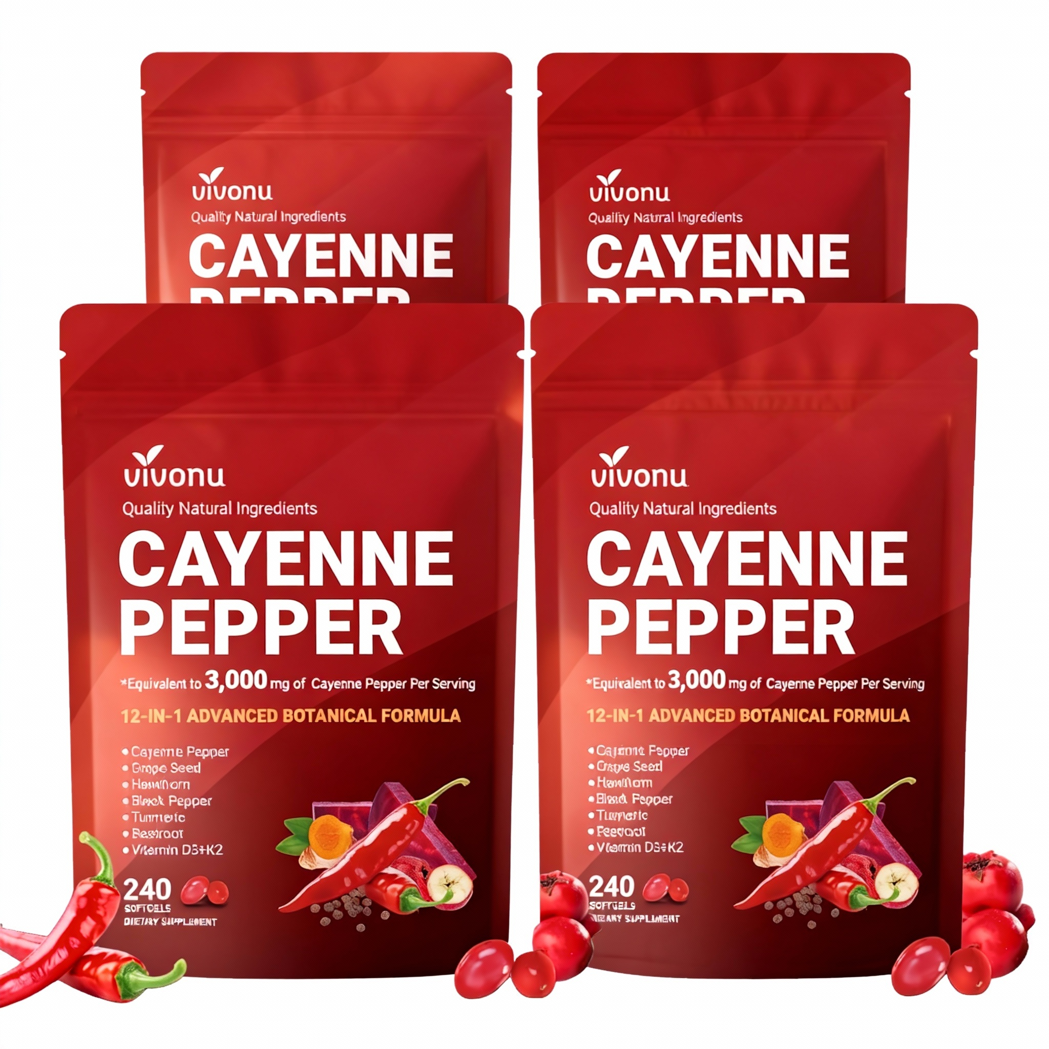 Cayenne Pepper Softgels Supplement