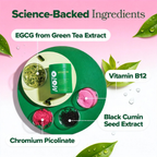 Women's Metabolism Support - Energy, Curb Cravings, Healthy Metabolism - Vegan Capsules, 30 Servings