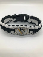 NHL Team Logo Paracord Bracelet (Choose NHL Team)
