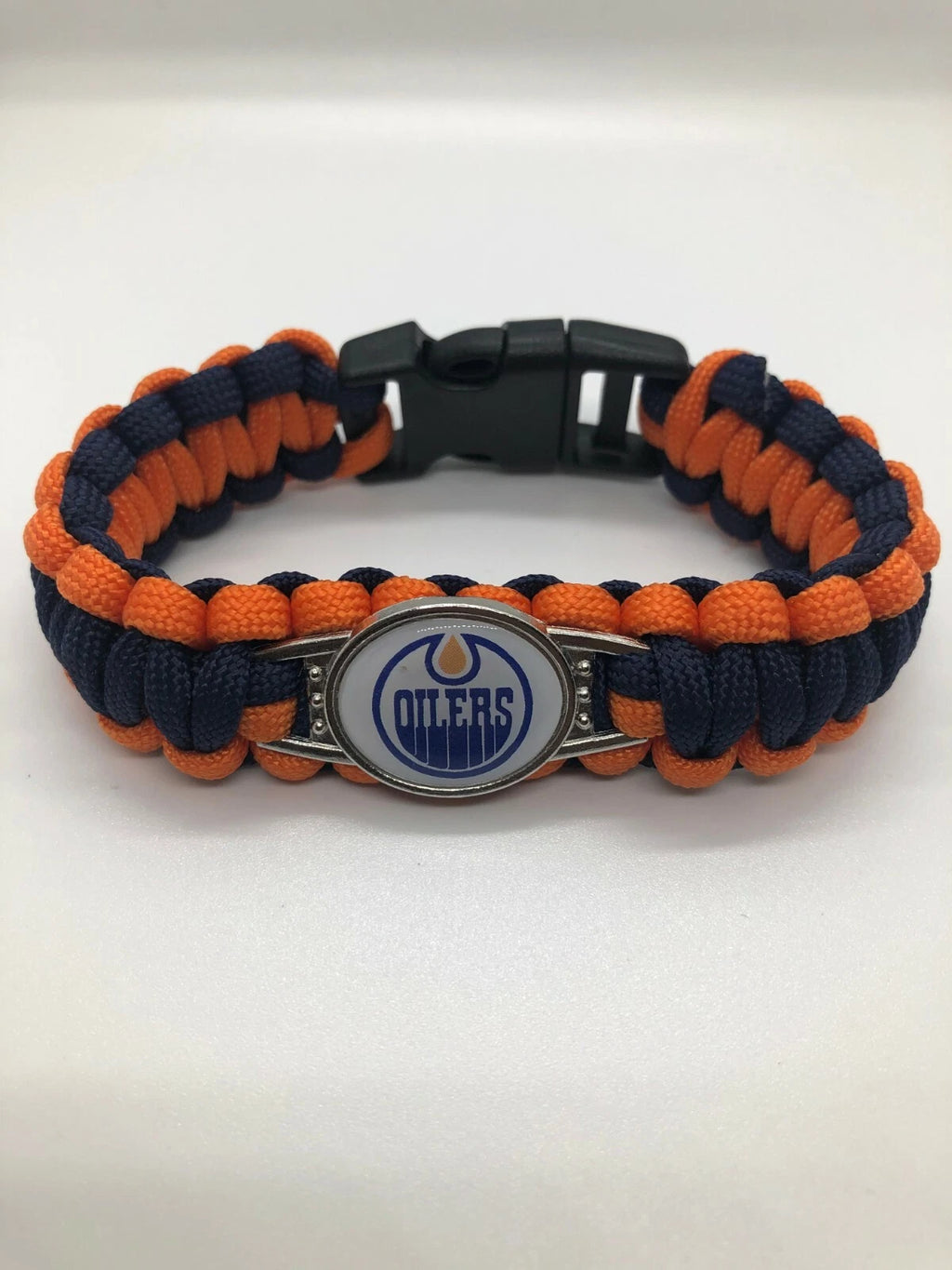 NHL Team Logo Paracord Bracelet (Choose NHL Team)