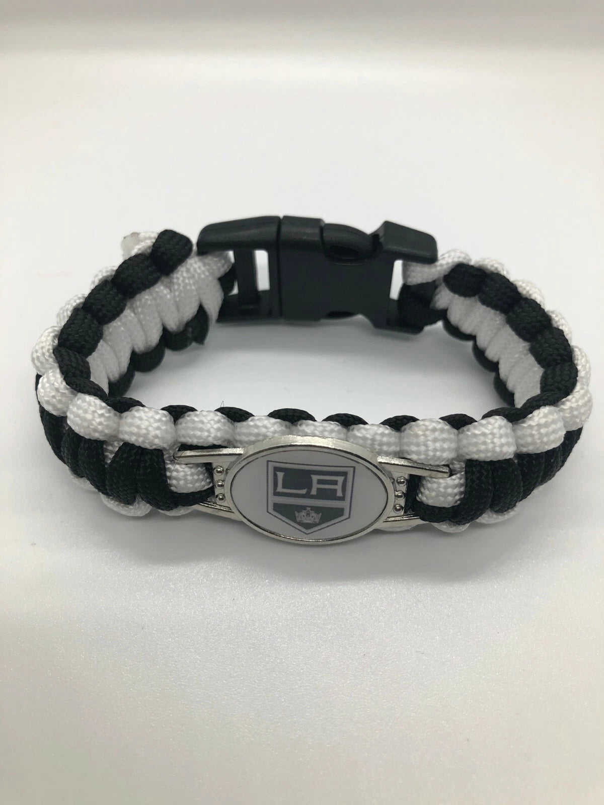 NHL Team Logo Paracord Bracelet (Choose NHL Team)