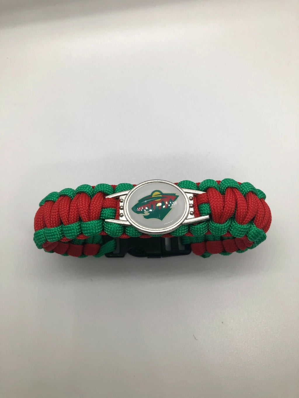 NHL Team Logo Paracord Bracelet (Choose NHL Team)