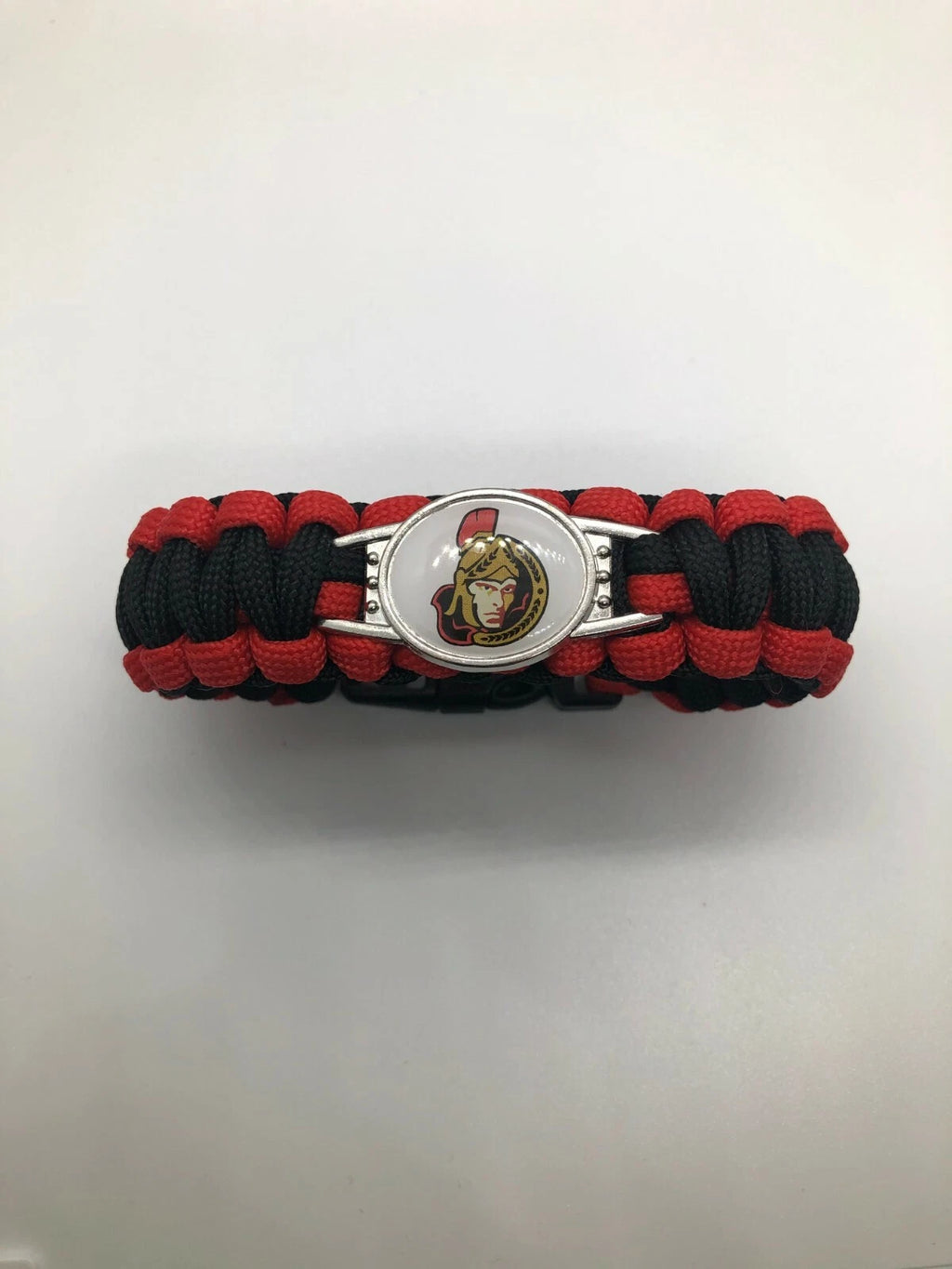 NHL Team Logo Paracord Bracelet (Choose NHL Team)
