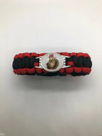 NHL Team Logo Paracord Bracelet (Choose NHL Team)