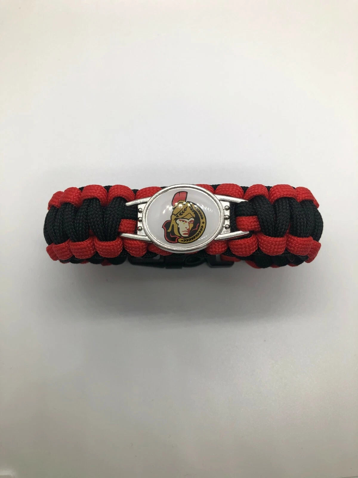 NHL Team Logo Paracord Bracelet (Choose NHL Team)