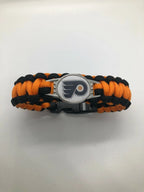 NHL Team Logo Paracord Bracelet (Choose NHL Team)