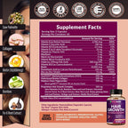 Advanced Hair, Skin & Nails Growth Formula – Doctor-Formulated with Collagen & Biotin for Intrinsic Beauty Support