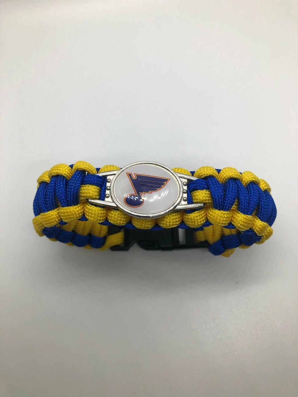 NHL Team Logo Paracord Bracelet (Choose NHL Team)