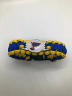 NHL Team Logo Paracord Bracelet (Choose NHL Team)