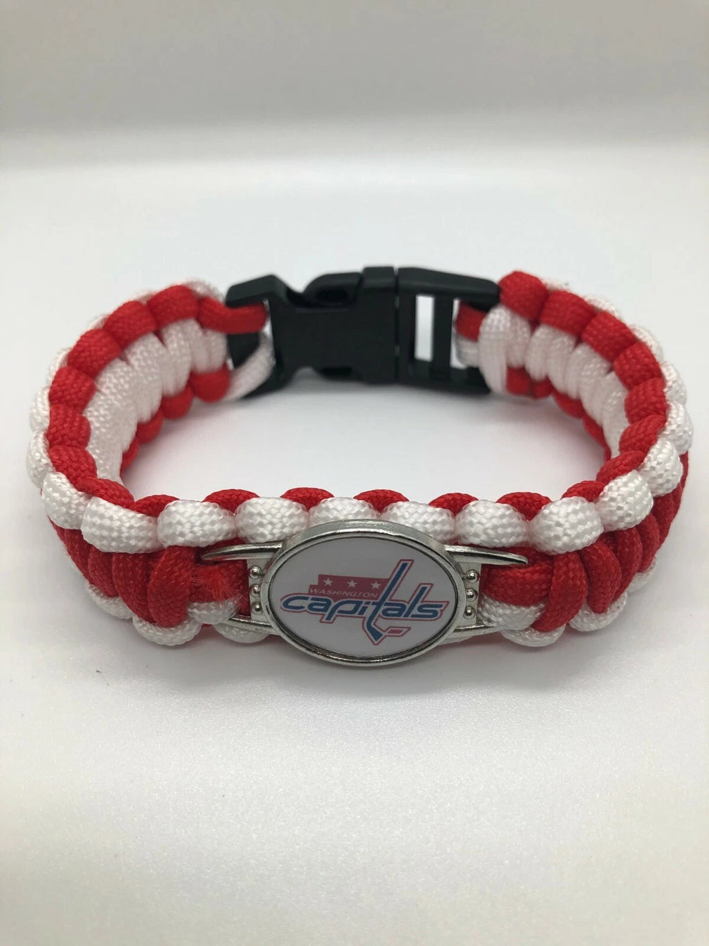 NHL Team Logo Paracord Bracelet (Choose NHL Team)