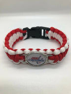 NHL Team Logo Paracord Bracelet (Choose NHL Team)