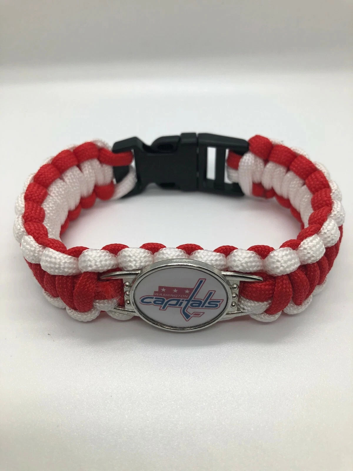 NHL Team Logo Paracord Bracelet (Choose NHL Team)