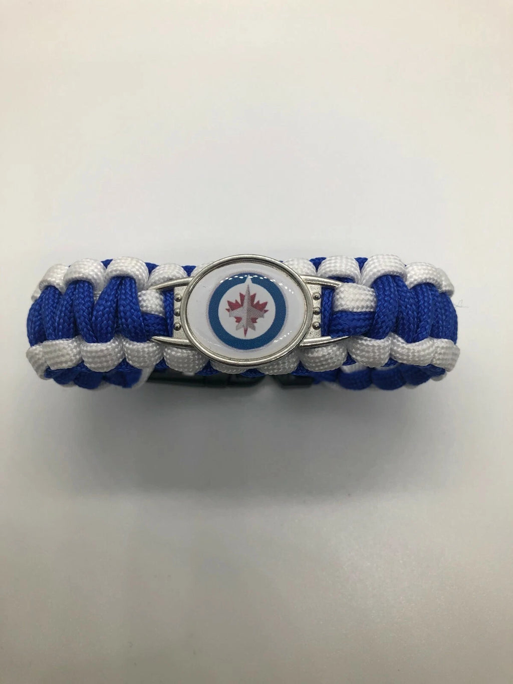 NHL Team Logo Paracord Bracelet (Choose NHL Team)