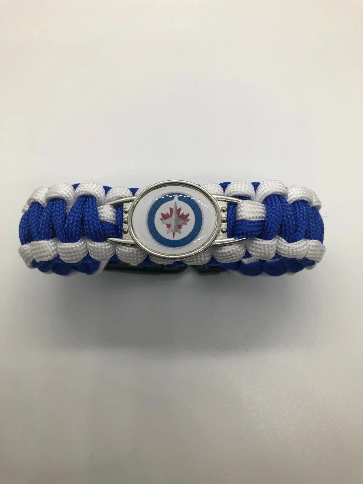 NHL Team Logo Paracord Bracelet (Choose NHL Team)