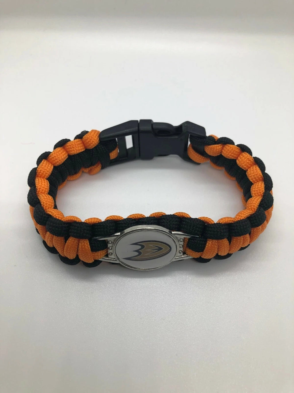 NHL Team Logo Paracord Bracelet (Choose NHL Team)