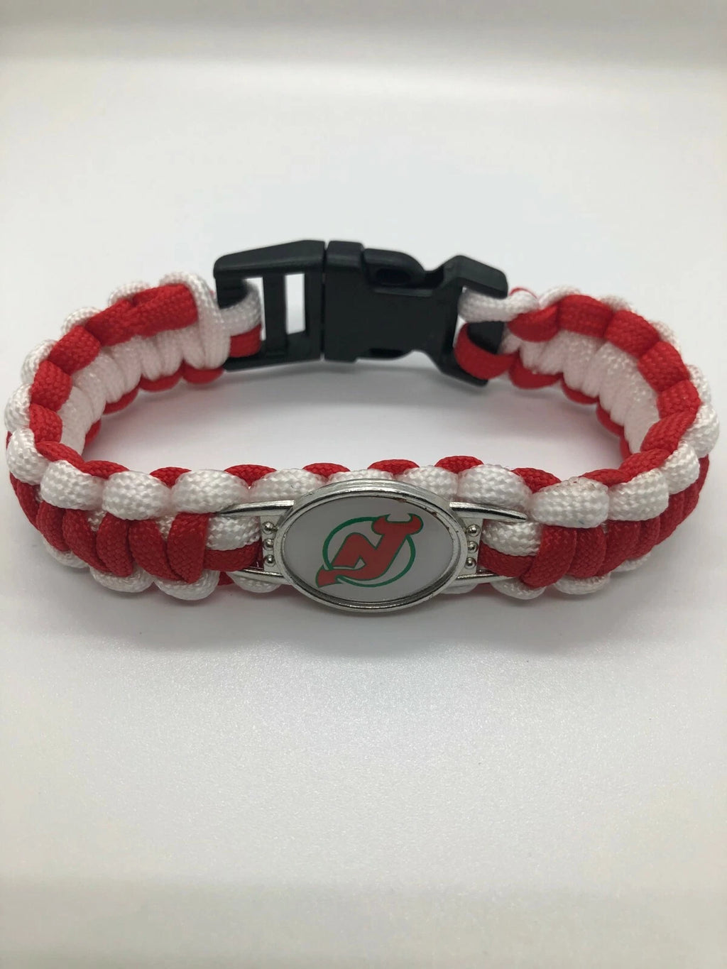 NHL Team Logo Paracord Bracelet (Choose NHL Team)