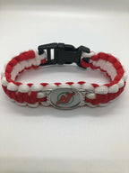 NHL Team Logo Paracord Bracelet (Choose NHL Team)