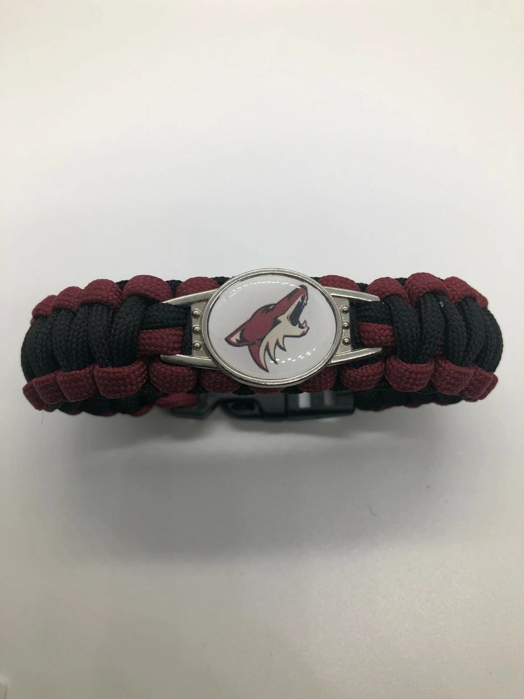 NHL Team Logo Paracord Bracelet (Choose NHL Team)