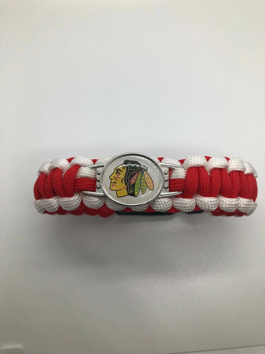 NHL Team Logo Paracord Bracelet (Choose NHL Team)