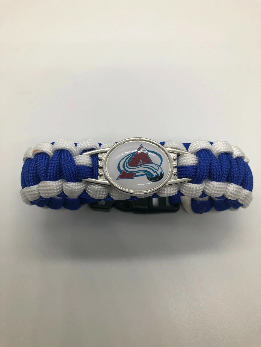 NHL Team Logo Paracord Bracelet (Choose NHL Team)