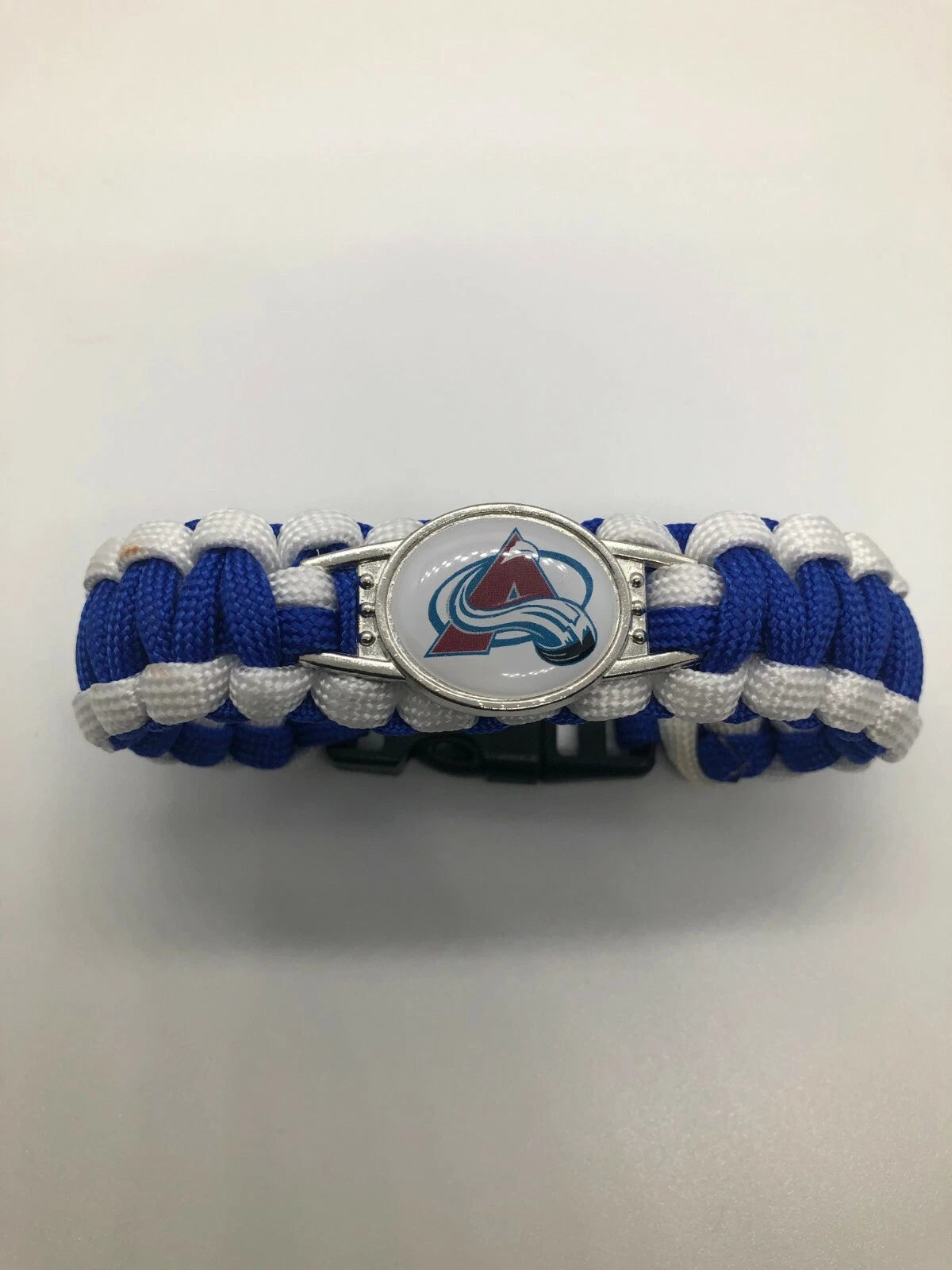 NHL Team Logo Paracord Bracelet (Choose NHL Team)