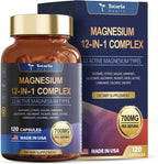 Magnesium 12 in 1 Complex 700mg - Glycinate Citrate Malate Taurate.4