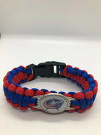 NHL Team Logo Paracord Bracelet (Choose NHL Team)