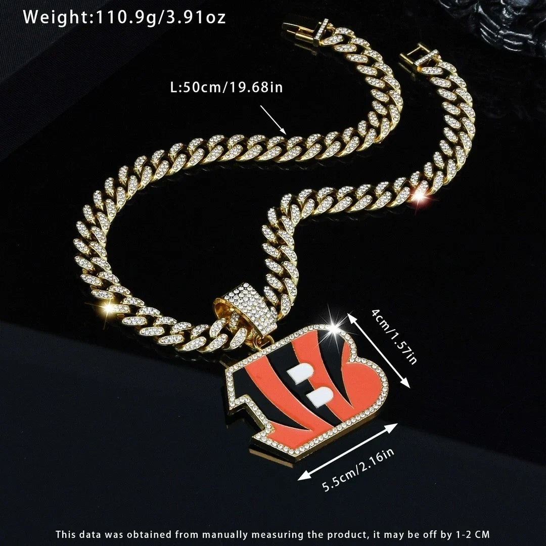 🔥 LAST DAY: Up to 63% OFF – NFL Team Pride Gem Chain Necklace