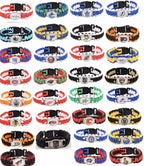 NHL Team Logo Paracord Bracelet (Choose NHL Team)