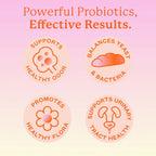 Cheeky Bonsai Women's Probiotic Gummies Balanced Babe, 60 Count